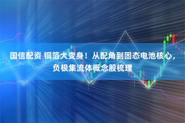 国信配资 铜箔大变身！从配角到固态电池核心，负极集流体概念股梳理